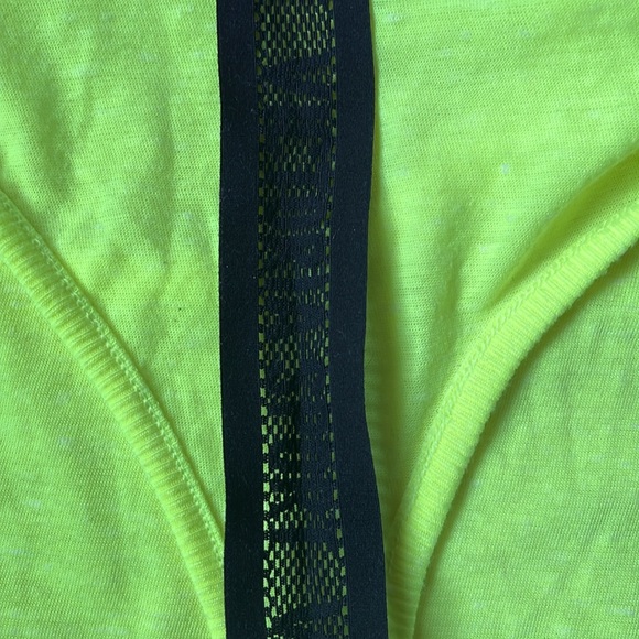 Victoria’s Secret Sport racerback tank highlighter yellow - size medium - Picture 6 of 7